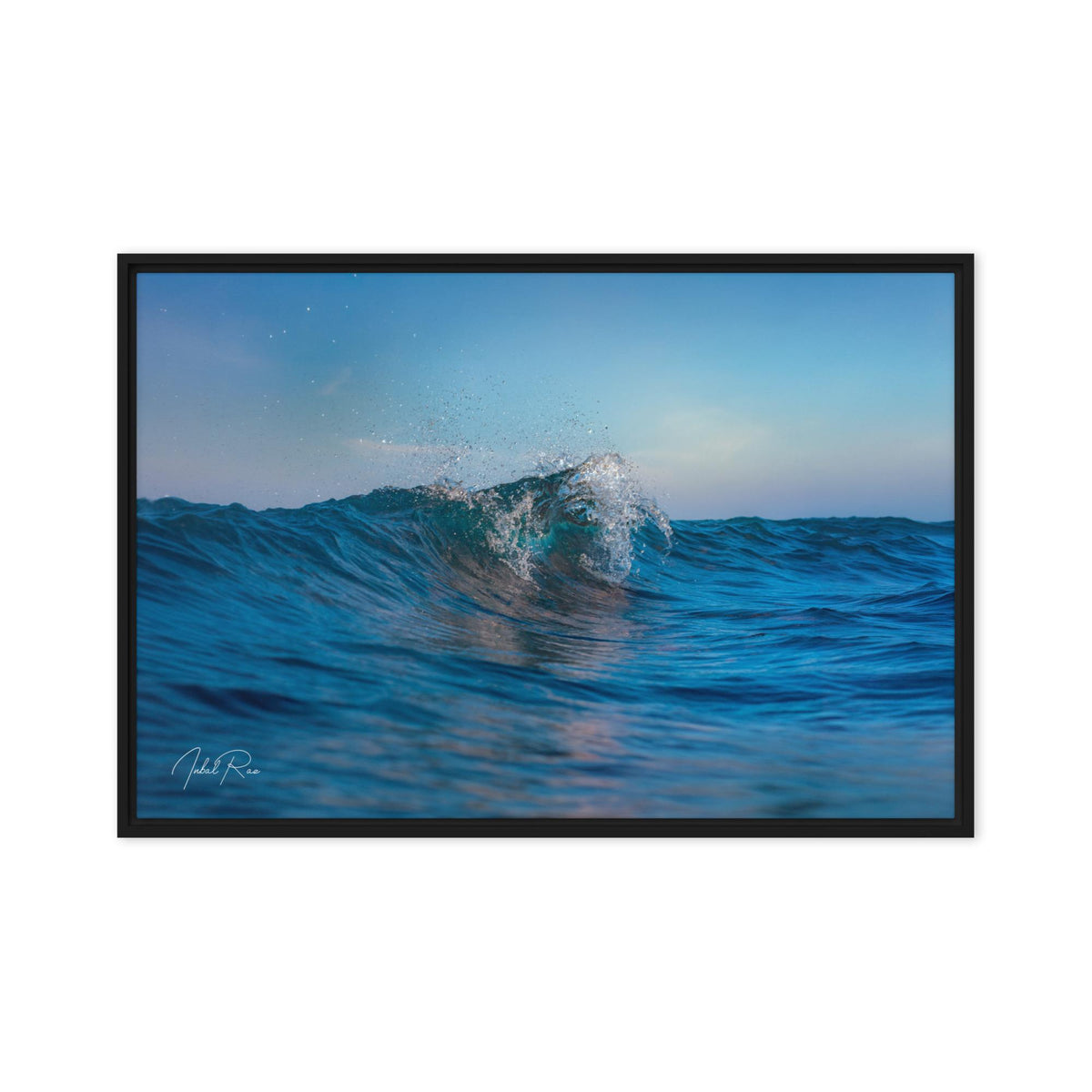 Dance of Water canvas framed sea movement wall art print